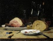 Albert Anker Excess oil painting